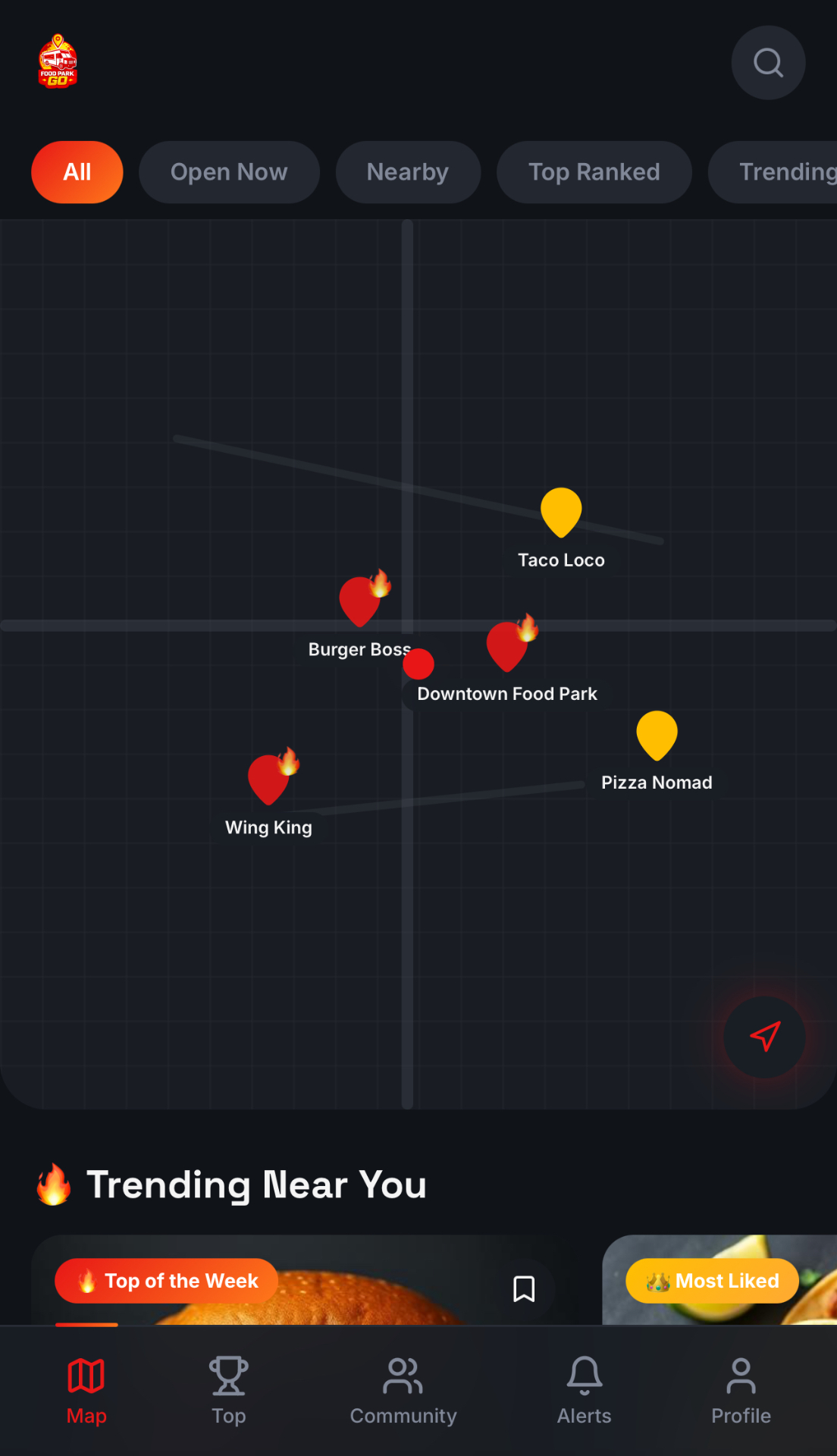 Map view